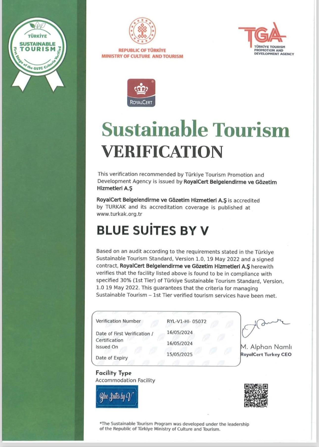 Blue Suites By V Istanbul Exteriör bild